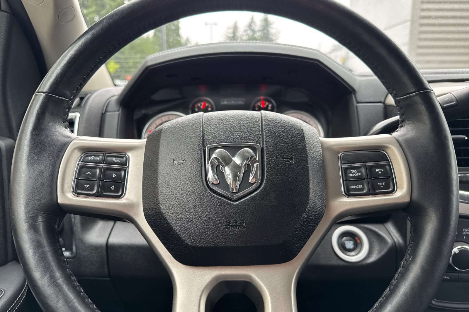 Used 2018 Bright White Clearcoat Ram Laramie image 23