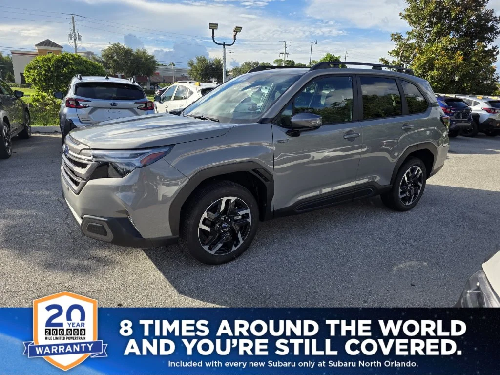 New 2026 RIVER ROCK PEARL Subaru Limited Hybrid image 1