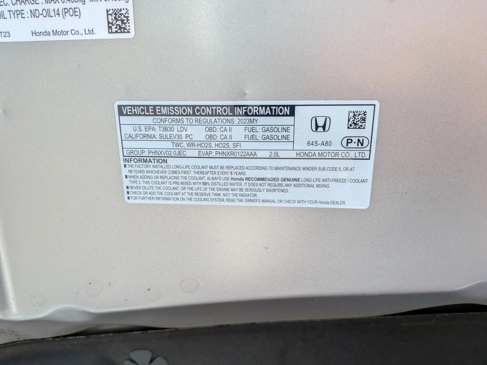 Used 2023 Lunar Silver Metallic Honda Sport image 23