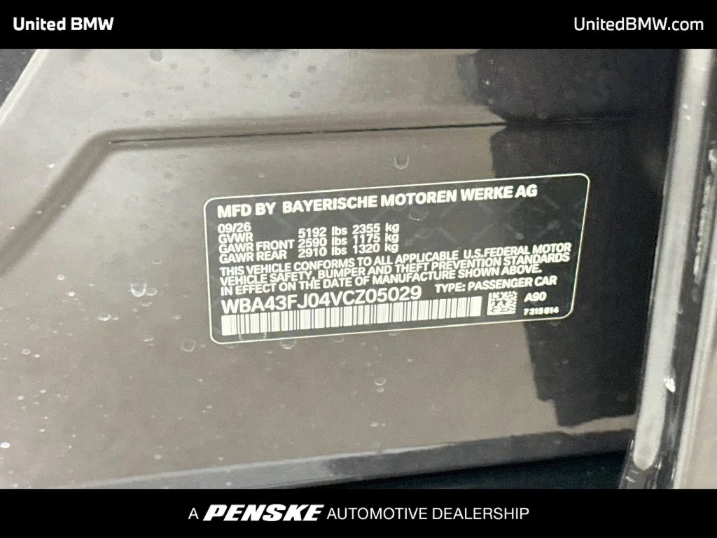 New 2027 Dark Graphite Metallic BMW 530i image 23