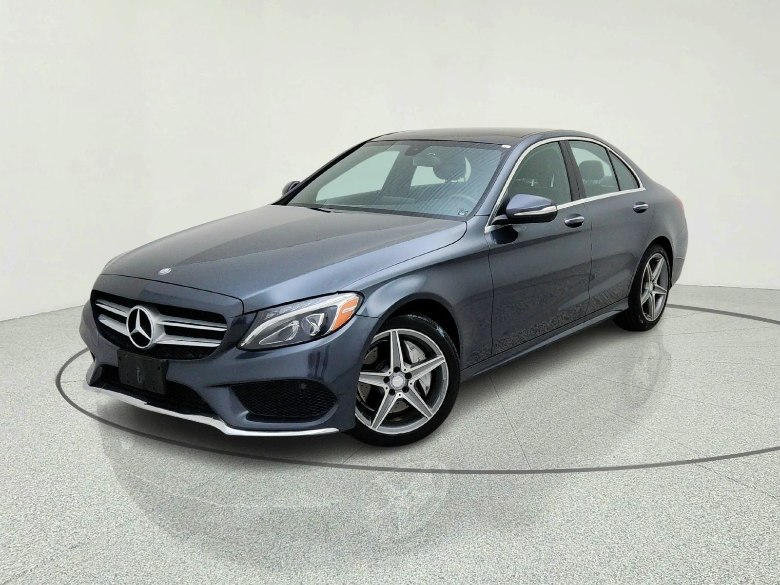 Used 2015 Steel Gray Metallic Mercedes-Benz C 300 Sport image 2