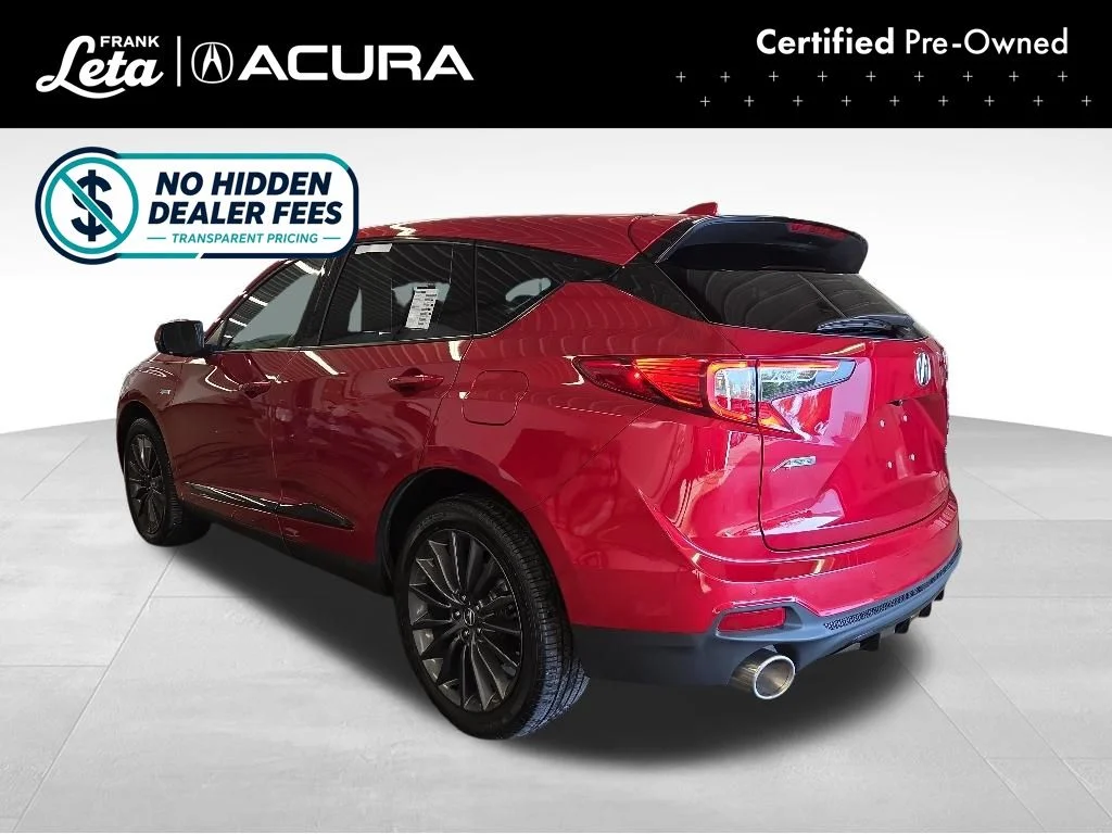 Used 2024 Red Acura A-Spec Advance Package image 3
