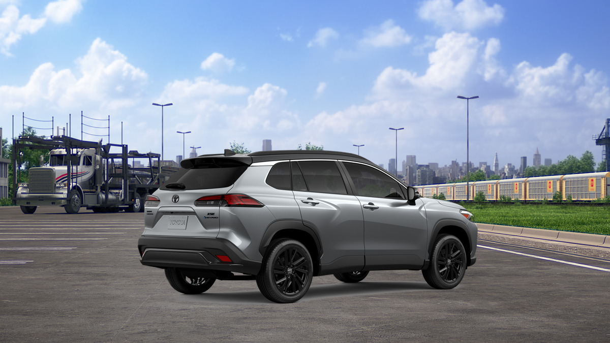 New 2026 Sonic Silver with Jet Black roof Toyota Hybrid XSE image 10