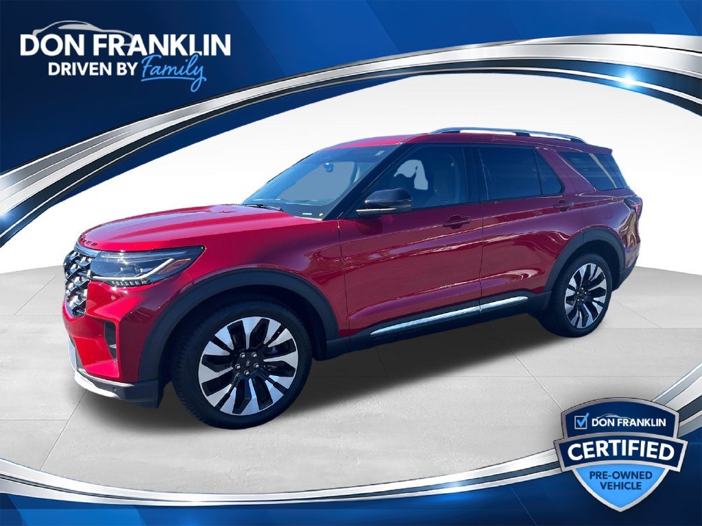 Used 2026 Red Ford Platinum image 1