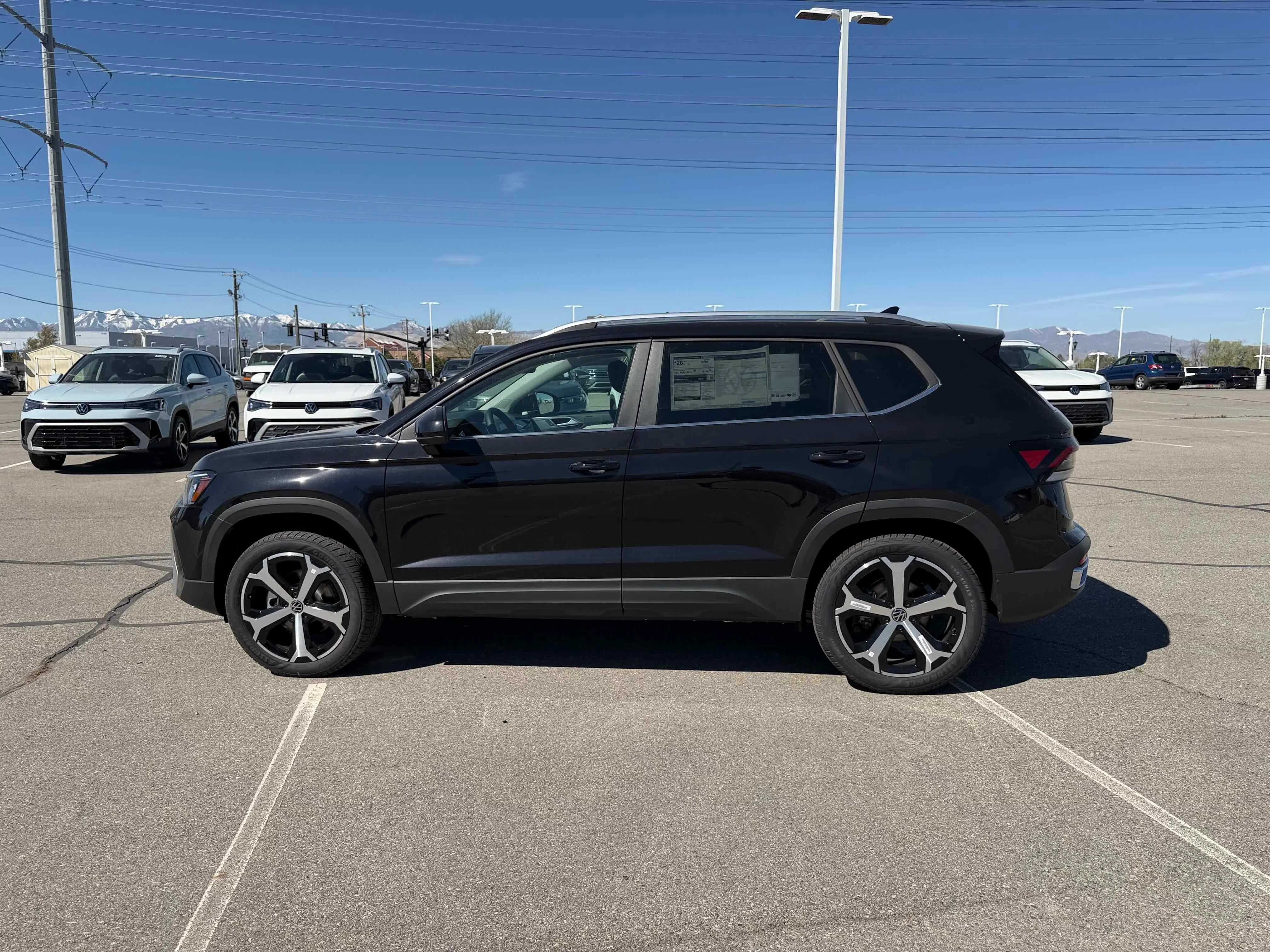 New 2026 Deep Black Volkswagen SEL image 2