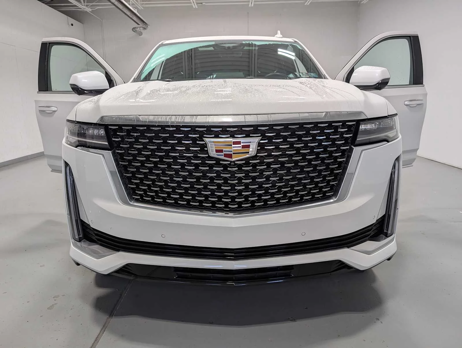 Used 2023 Crystal White Tricoat Cadillac 4WD Premium Luxury image 16