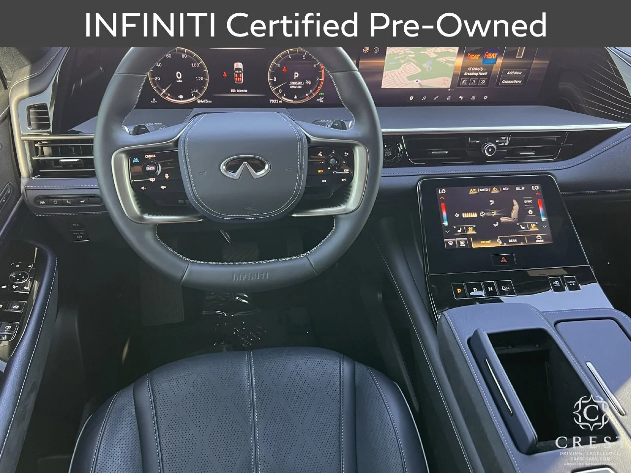 Certified Used 2026 Radiant White INFINITI SPORT image 13