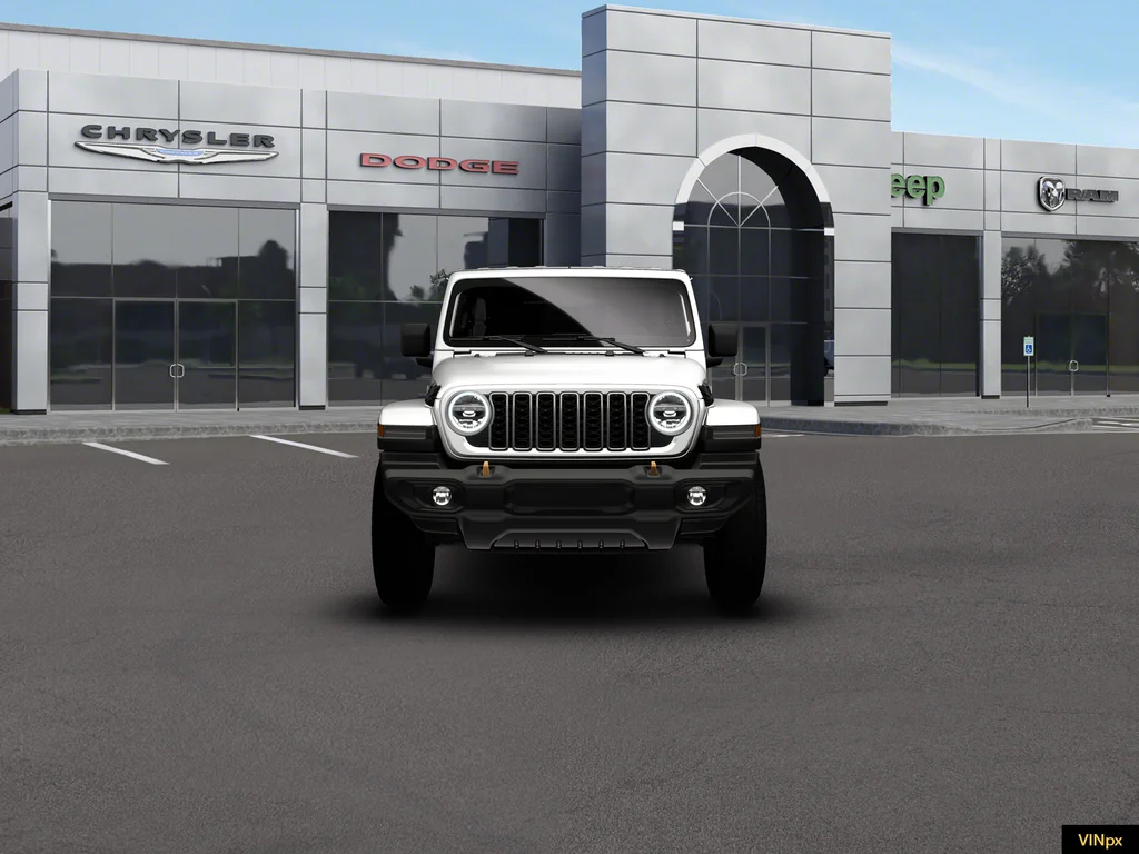 New 2026 Bright White Clear-Coat Exterior Paint Jeep  image 11