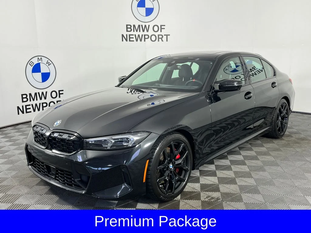 Used 2025 Black BMW M340i xDrive image 3