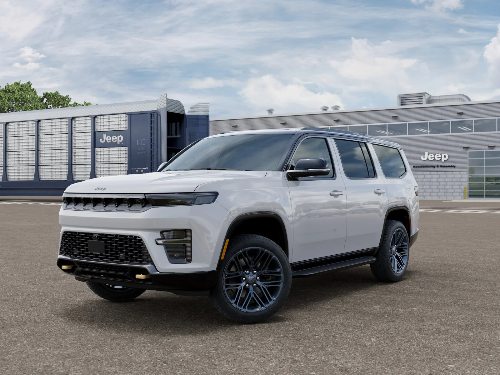 New 2026 Bright White Clear-Coat Exterior Paint Jeep  image 27