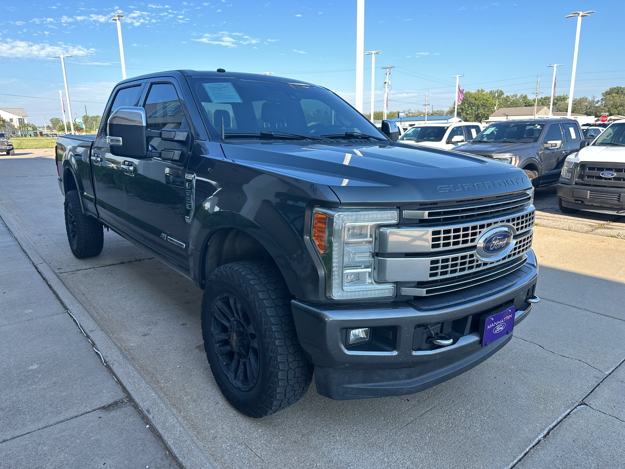 Used 2017 Magnetic Metallic Ford Platinum image 9