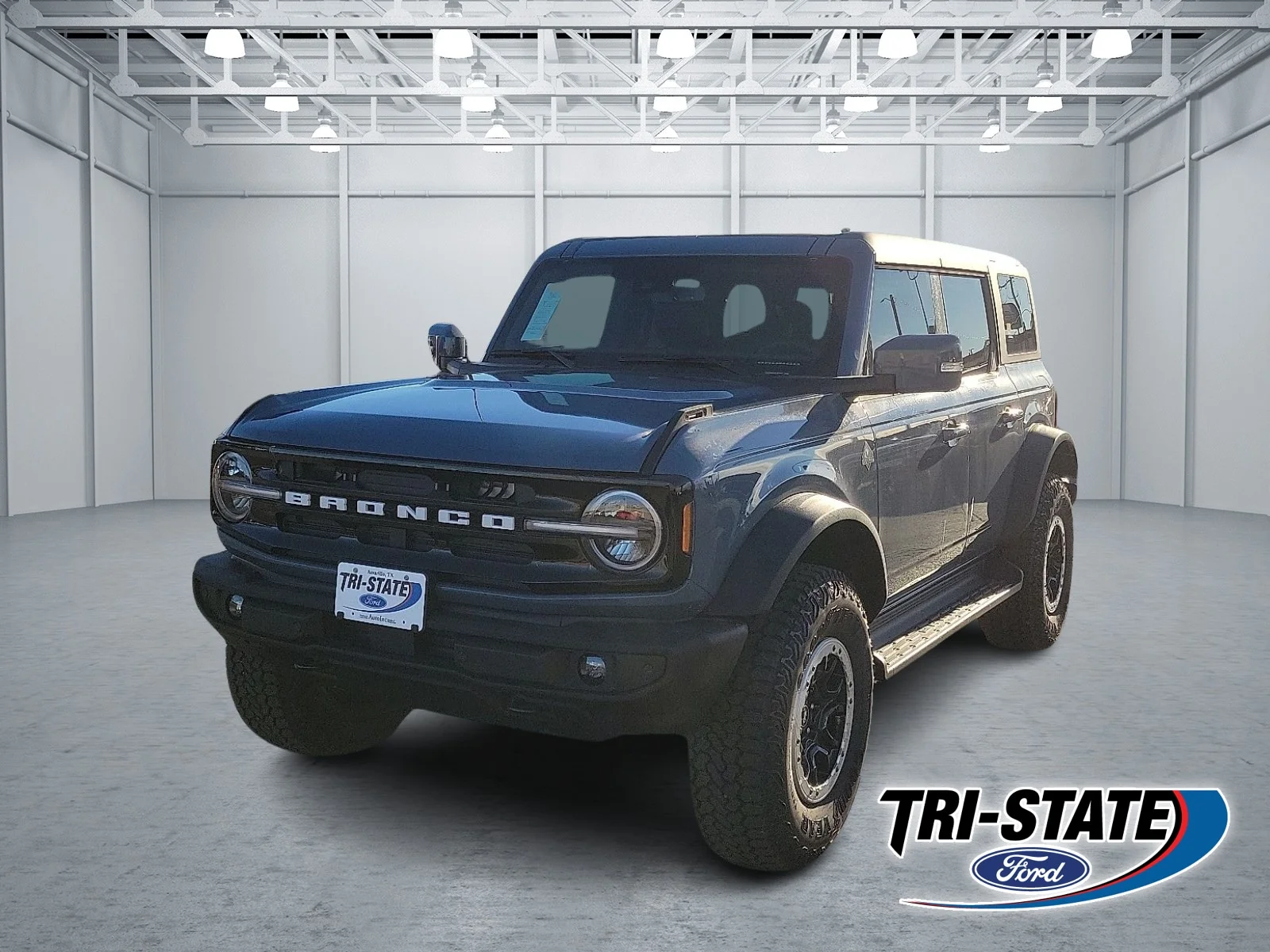 New 2025 Azure Gray Metallic Tri-Coat Ford Outer Banks&reg; image 1