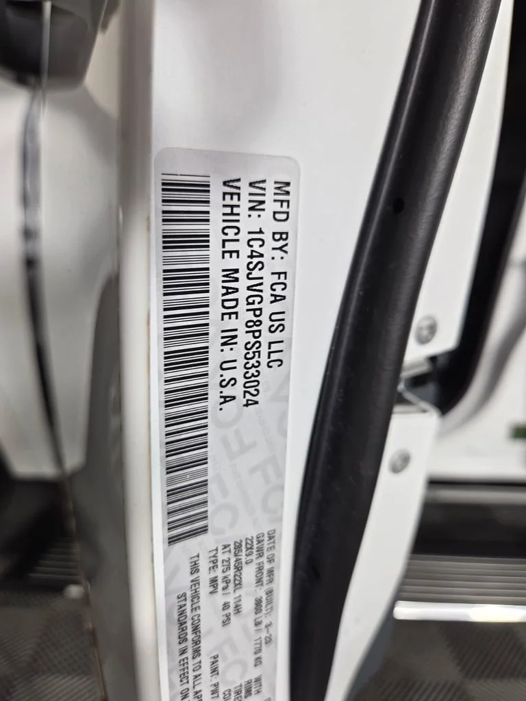 Used 2023 Bright White Clearcoat Jeep Series III image 26