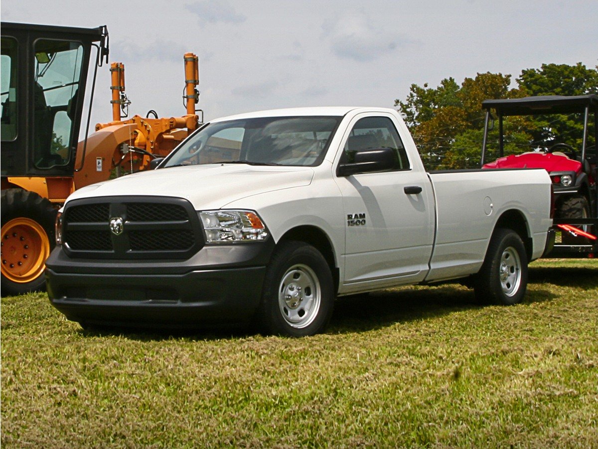 Used 2022 Bright White Clearcoat RAM Tradesman image 1