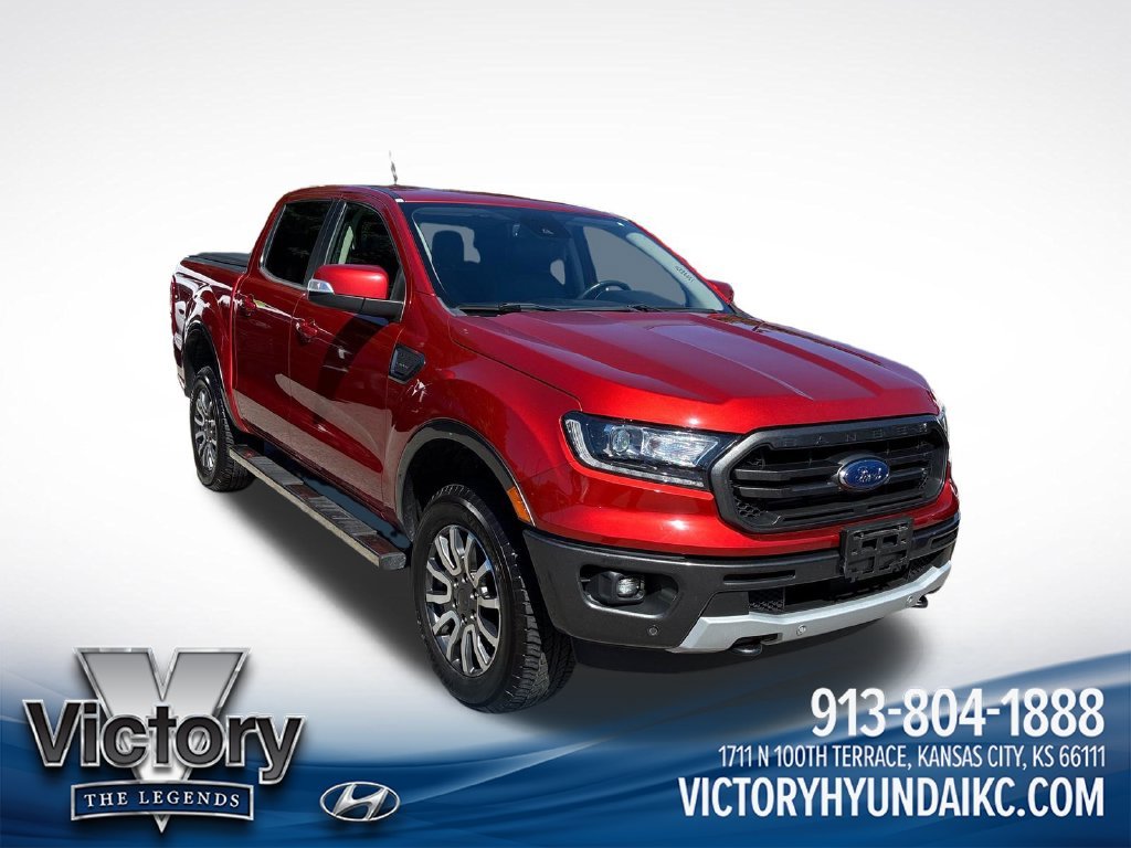 Used 2019 Ford Ranger Lariat with VIN 1FTER4FH2KLA16444 for sale in Kansas City