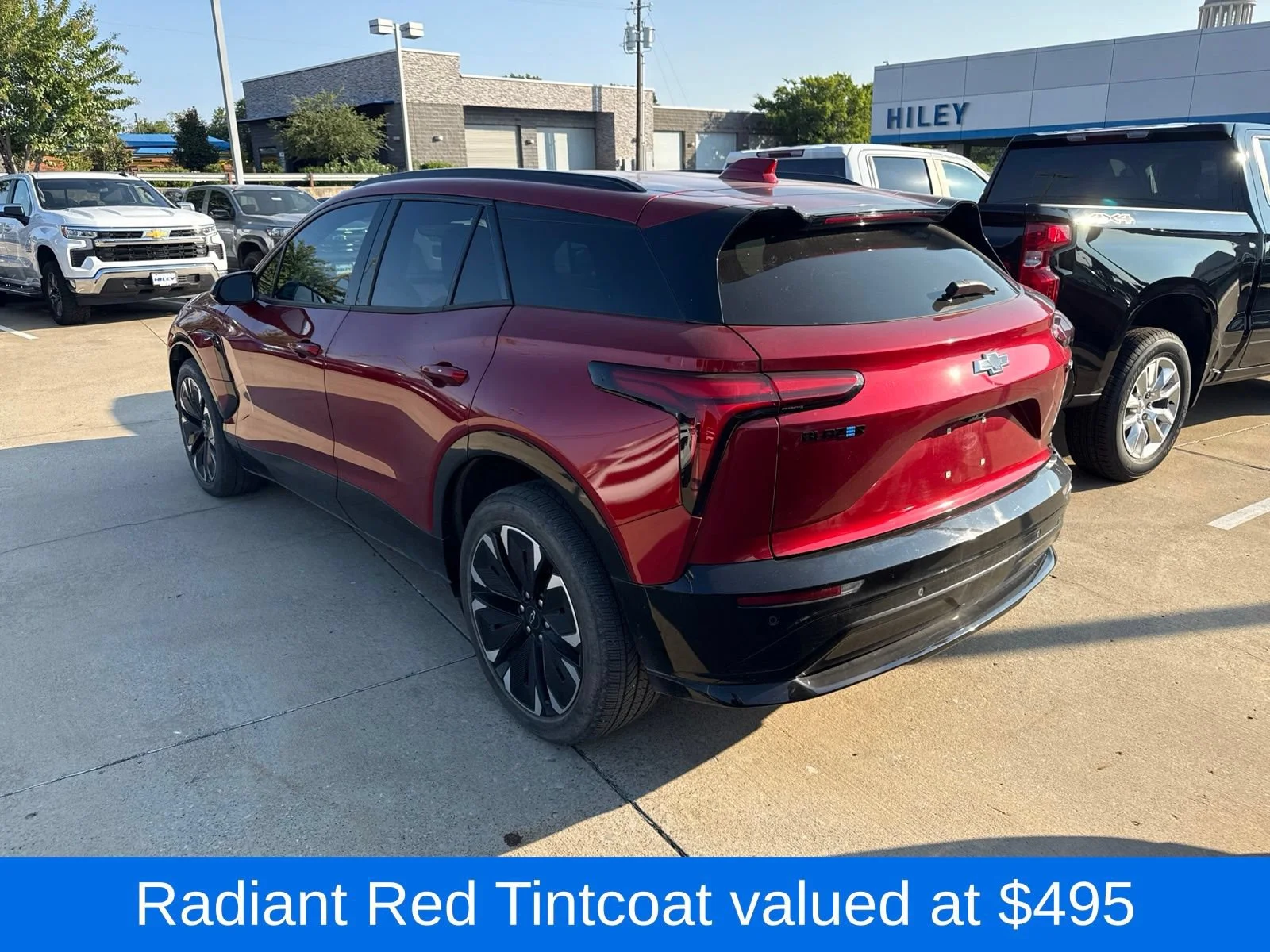 Used 2024 Radiant Red Tintcoat Chevrolet RS image 4