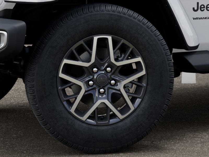 New 2026 Bright White Clear-Coat Exterior Paint Jeep Sahara image 17