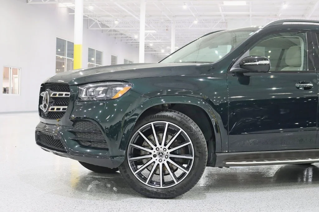 Used 2022 Green Mercedes-Benz GLS 450 image 2