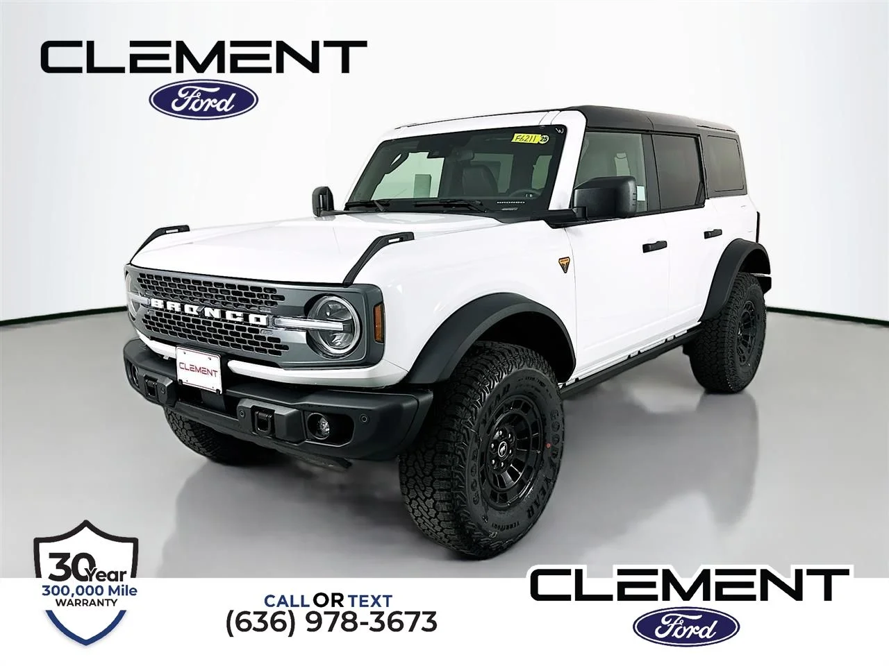 New 2026 Oxford White Ford Badlands® image 1