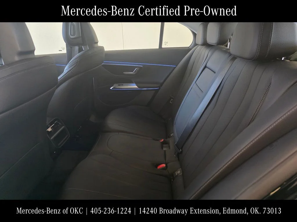 Certified Used 2025 Black Mercedes-Benz E 350 image 14
