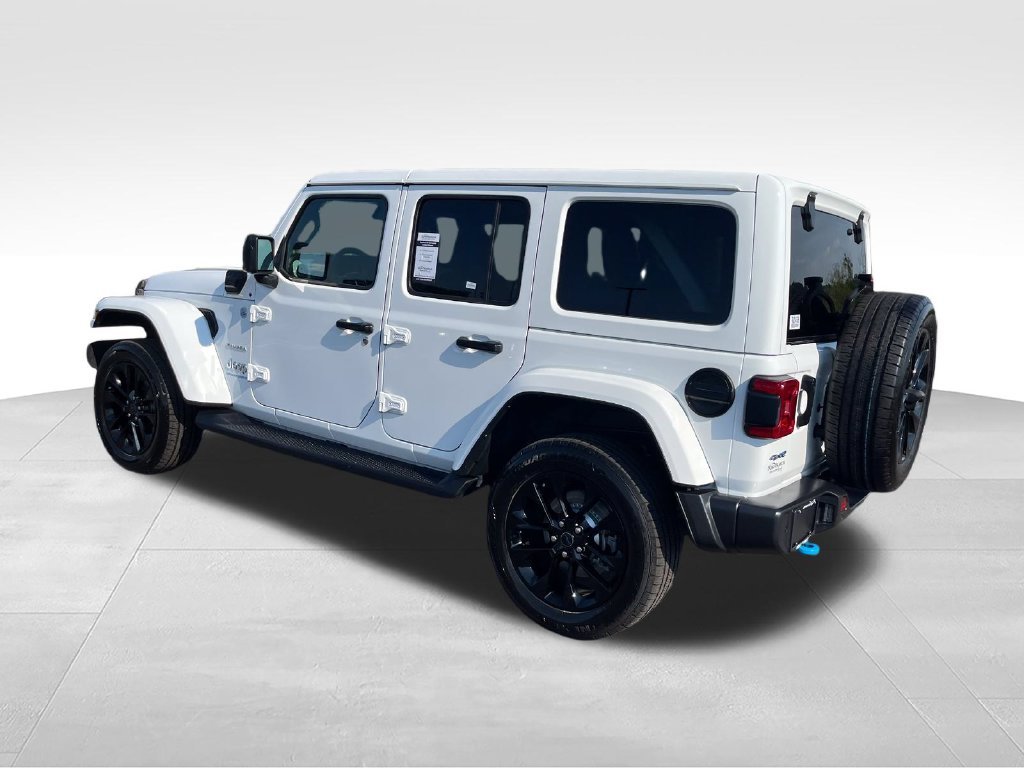 Used 2024 White Jeep Sahara 4xe image 3