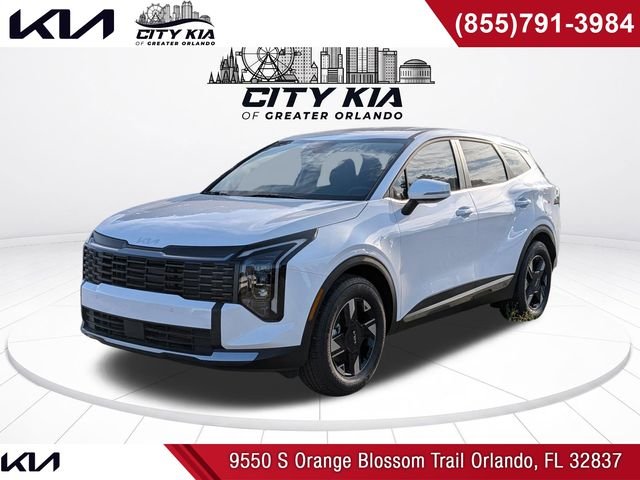 New 2026 Glacial White Pearl Kia LX image 1