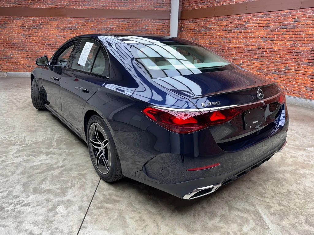 Used 2024 Blue Mercedes-Benz E 350 image 2