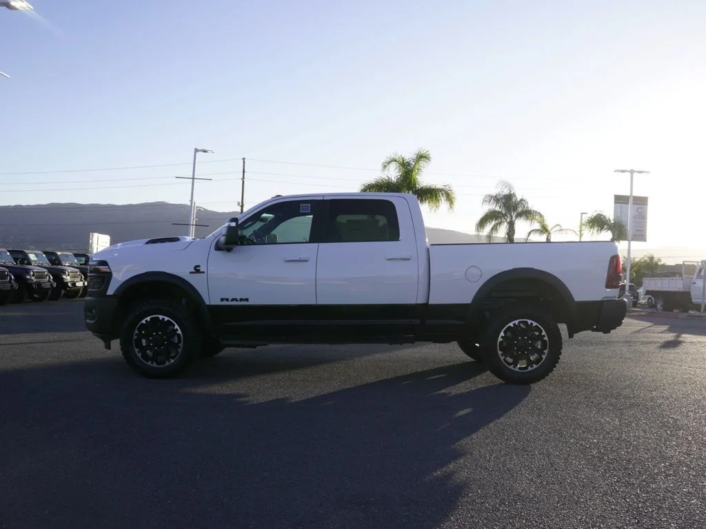 New 2026 Bright White Clear-Coat Exterior Paint RAM Rebel image 7