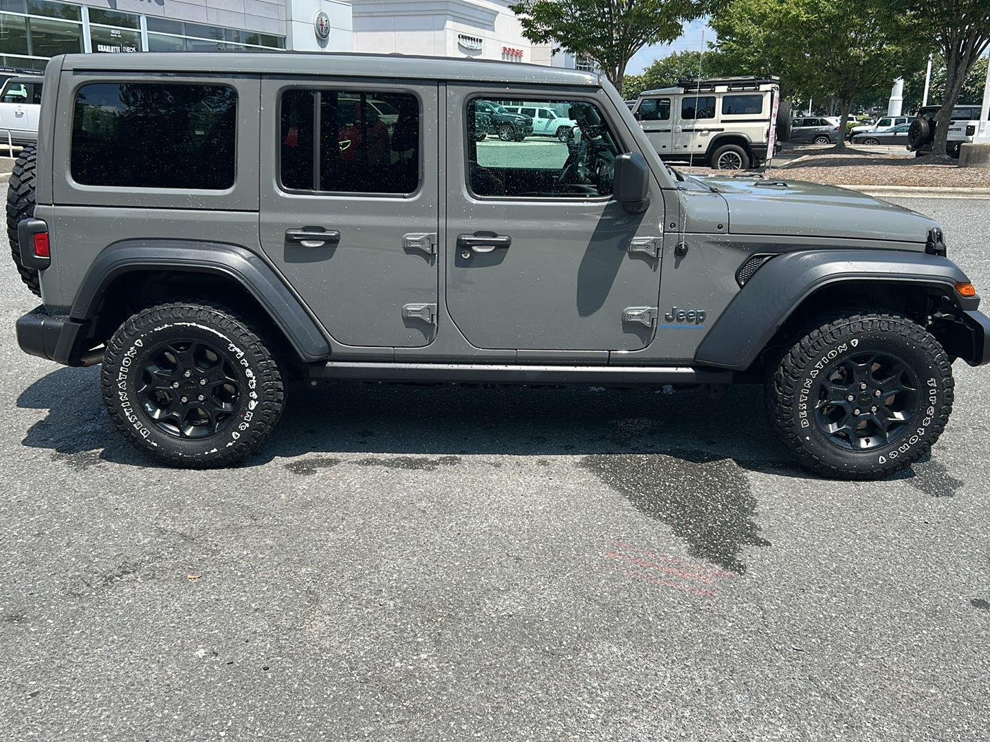 Used 2023 Sting-Gray Clearcoat Jeep Willys *One Touch Top* image 6