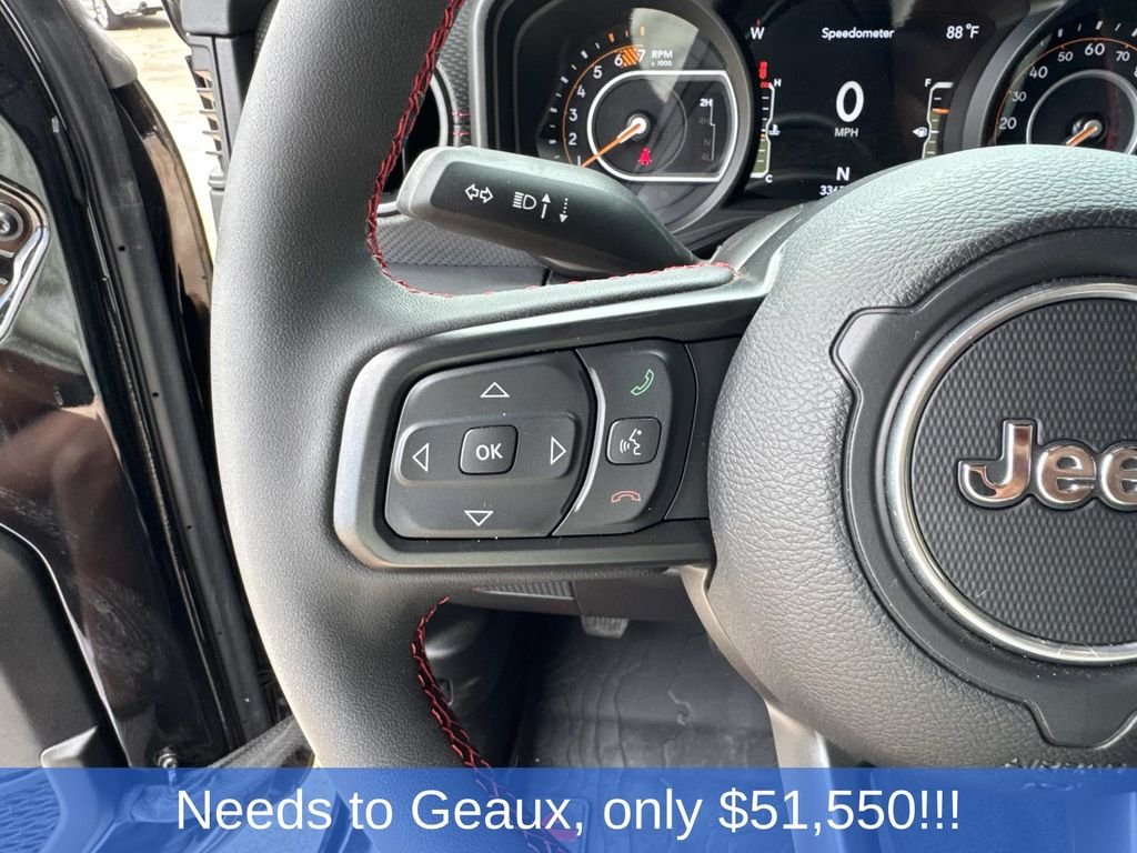 Used 2024 Black Jeep Rubicon X image 44