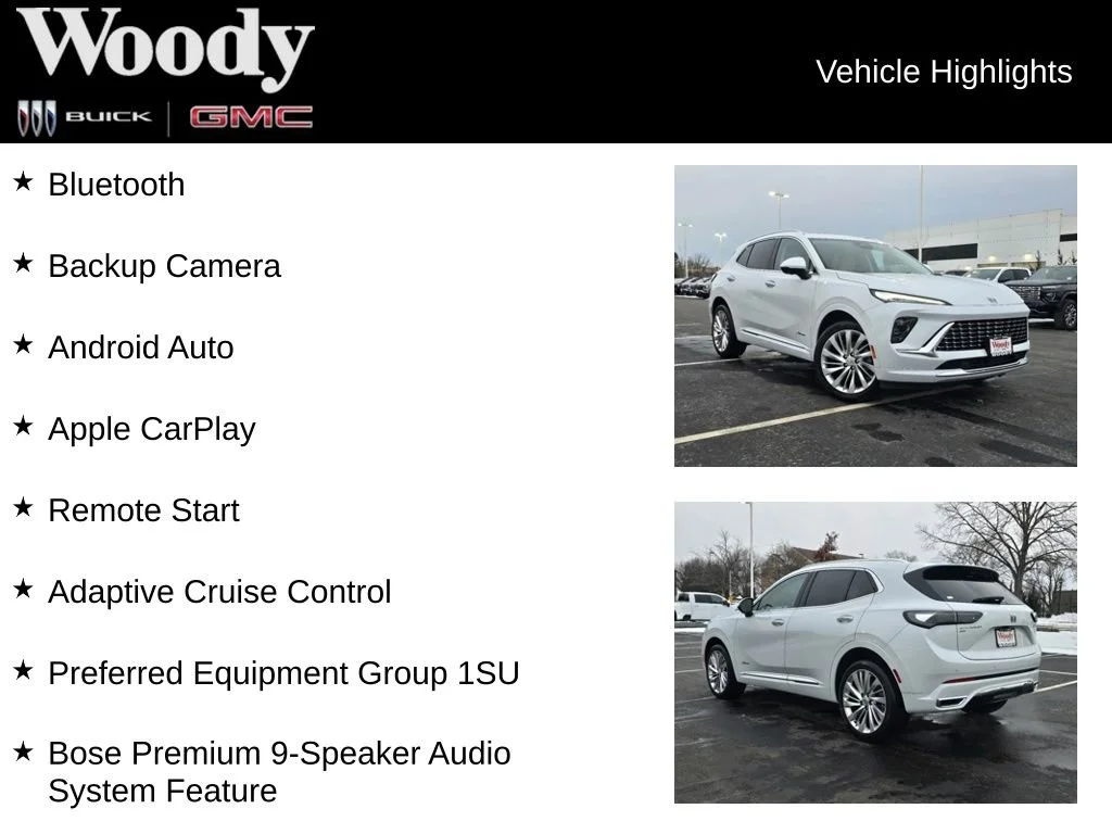 New 2026 Iridescent White Tricoat Buick Avenir image 3
