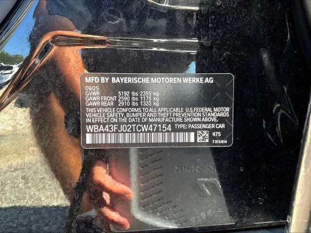 Used 2026 Black BMW 530i image 9