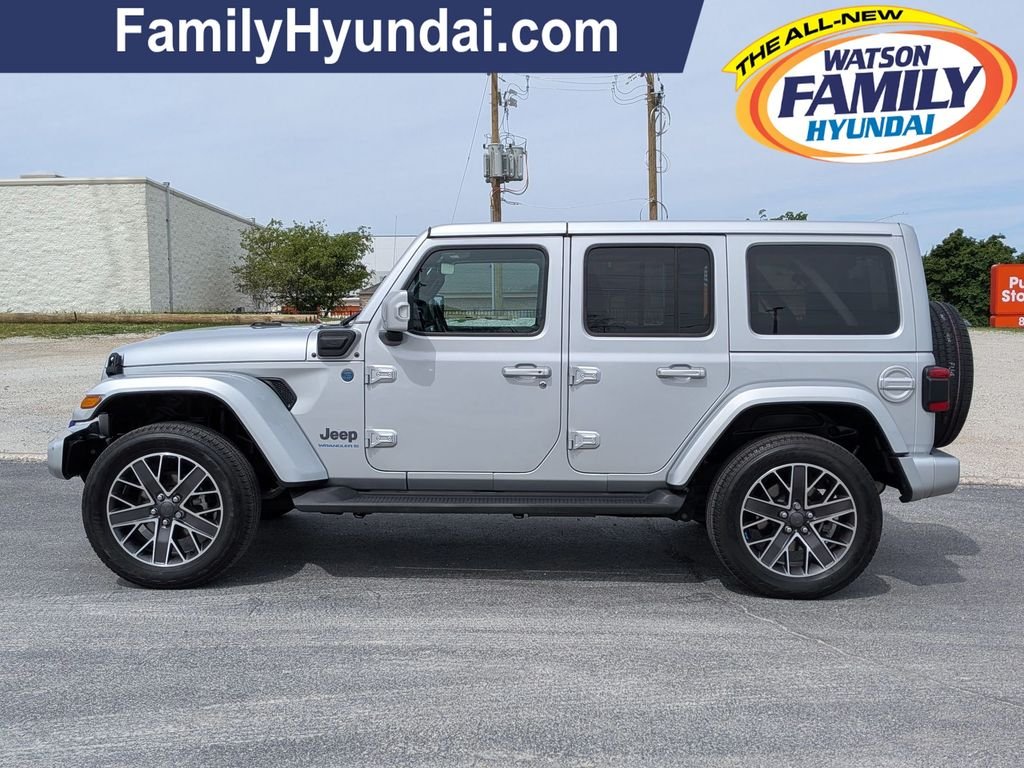 Used 2023 Silver Jeep Sahara 4xe image 6