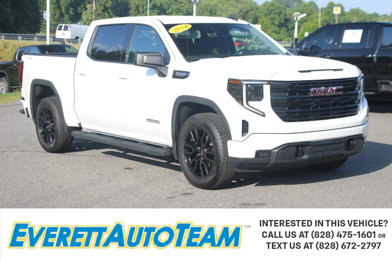 Used 2024 Summit White GMC Elevation image 1