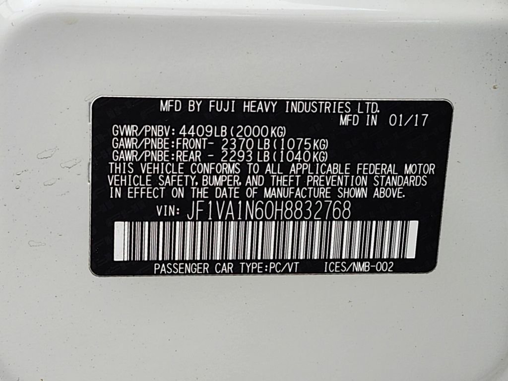 Used 2017 White Subaru Limited image 36