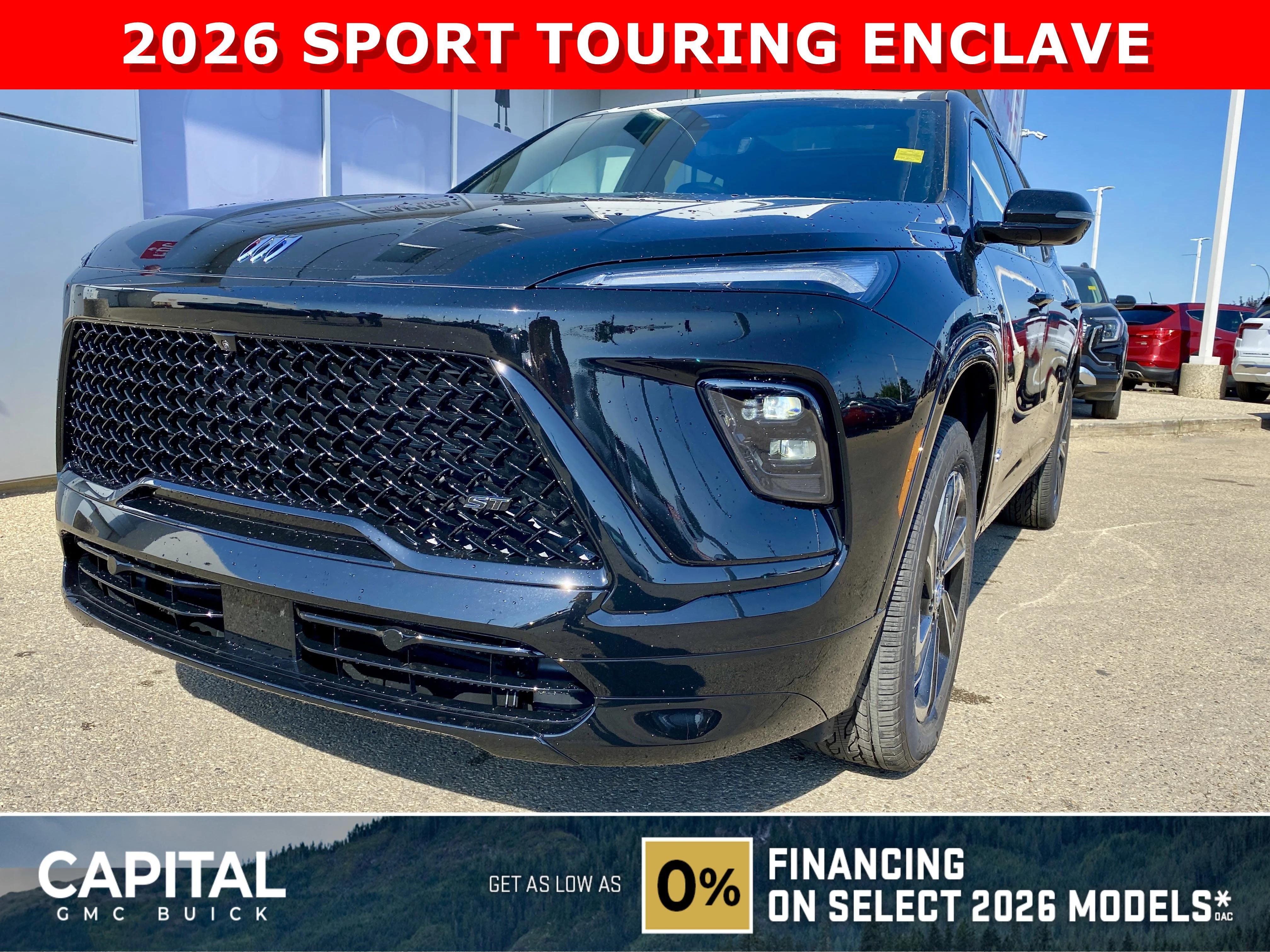New 2026 EBONY TWILIGHT METALLIC Buick Sport Touring image 1
