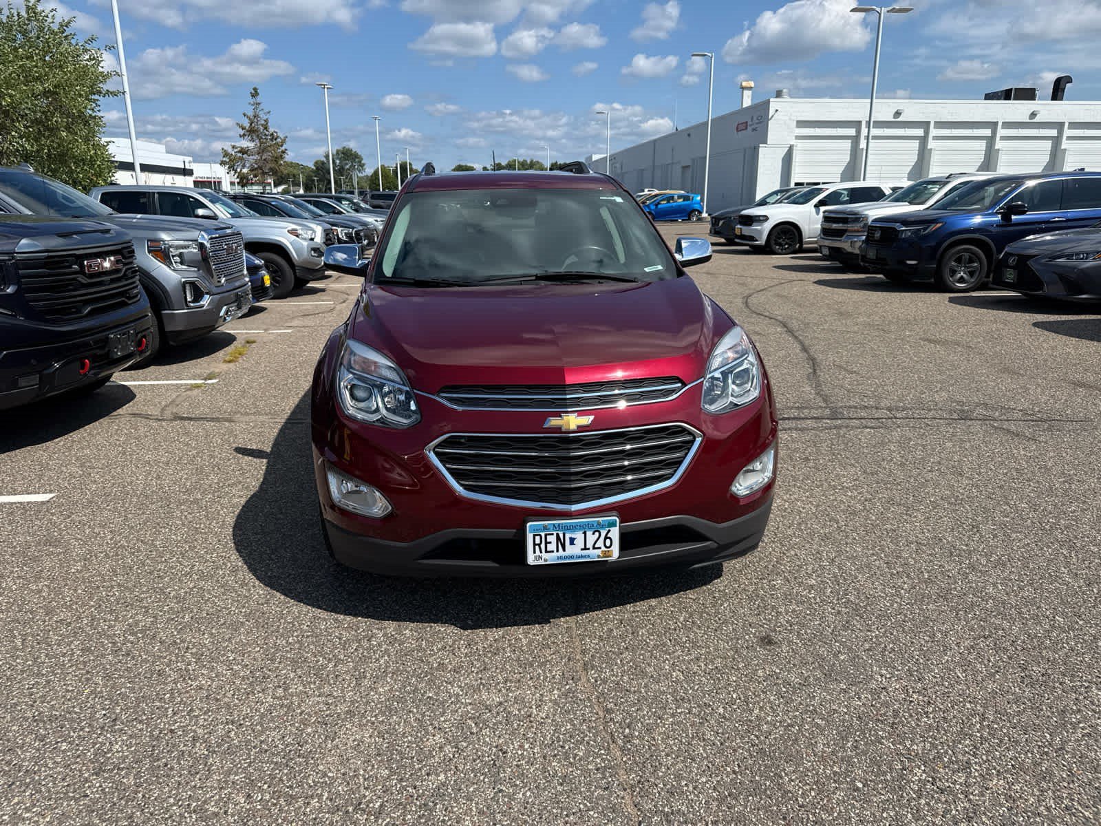Used 2017 Chevrolet Equinox Premier with VIN 2GNALDEK2H1613029 for sale in Brooklyn Center, MN