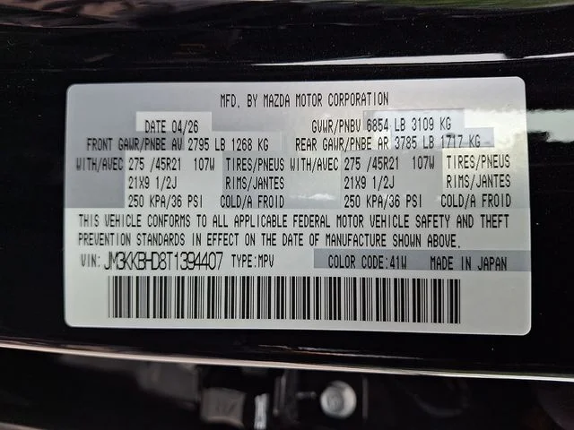 New 2026 Black Mazda 3.3 Turbo Preferred image 16