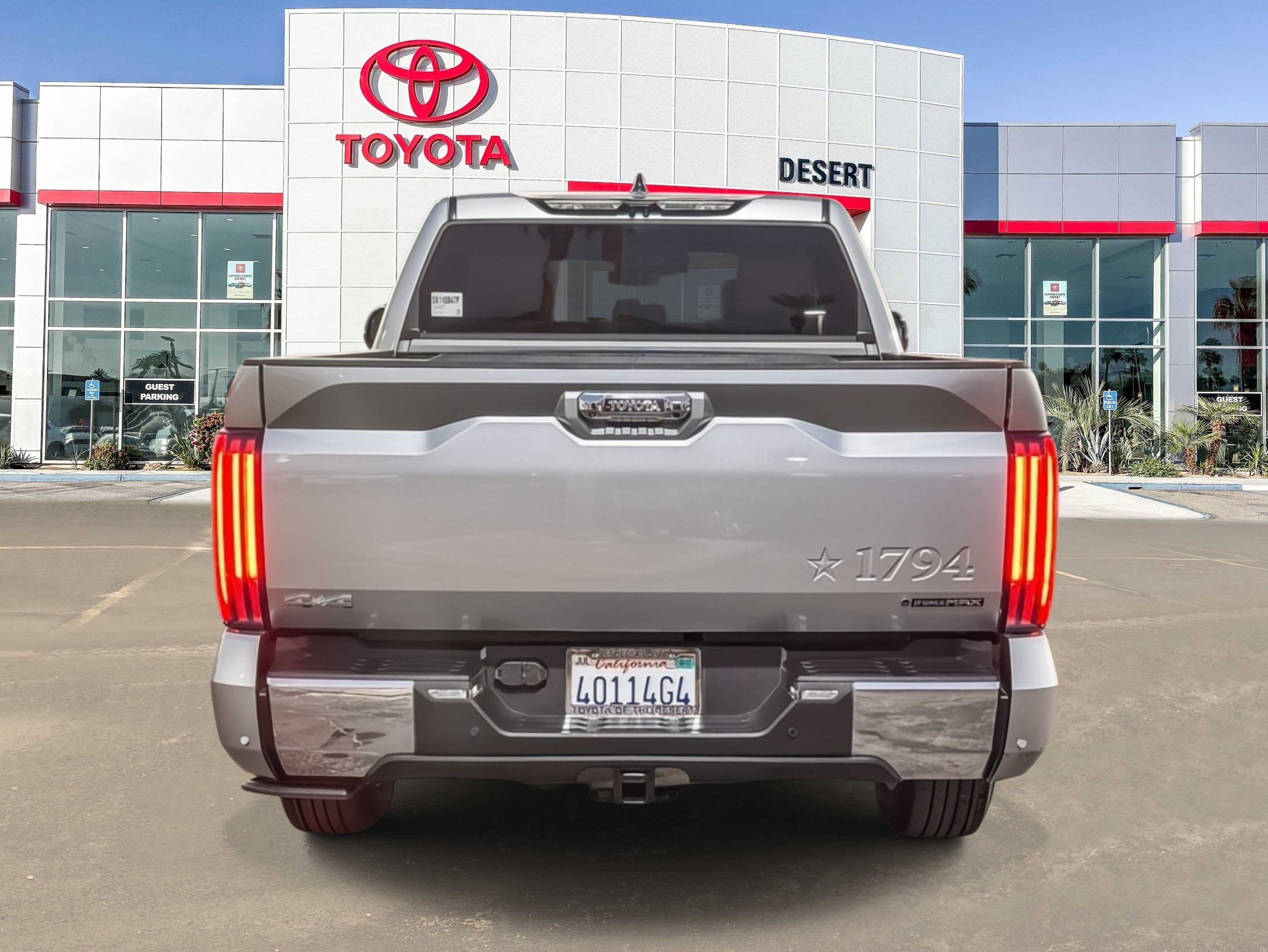 Certified Used 2025 Celestial Silver Metallic Toyota 1794 Edition Hybrid image 5