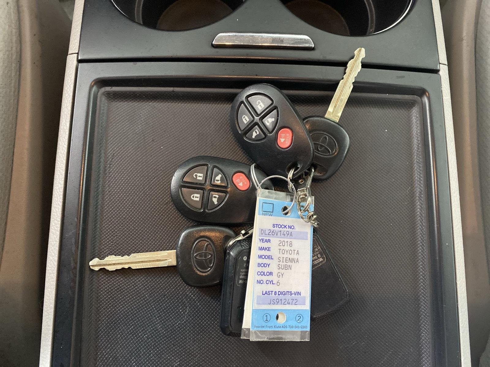 Used 2018 Predawn Gray Mica Toyota LE image 26