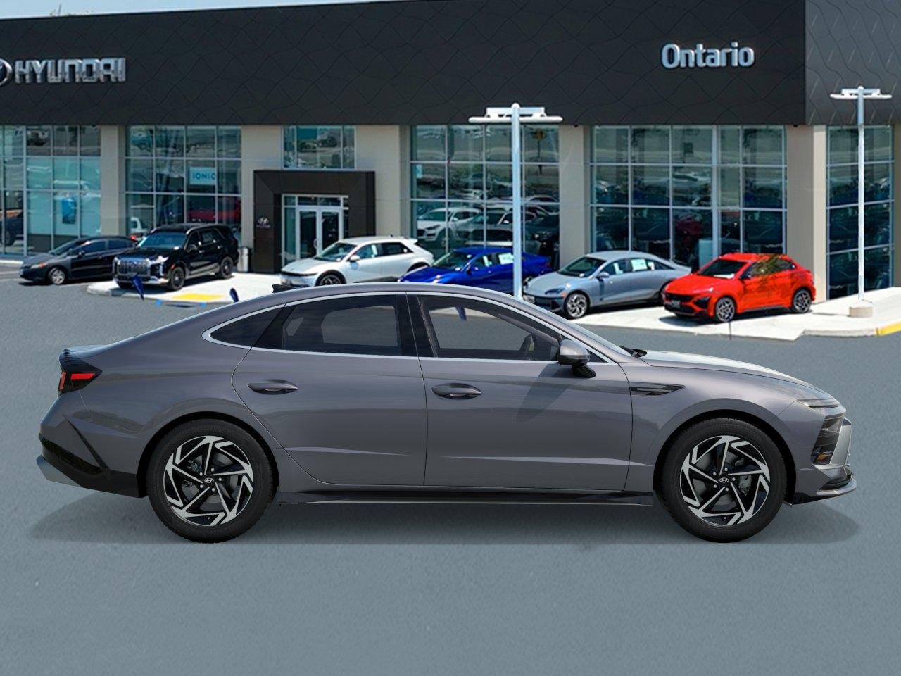 New 2026 Blue Hyundai SEL Sport image 7