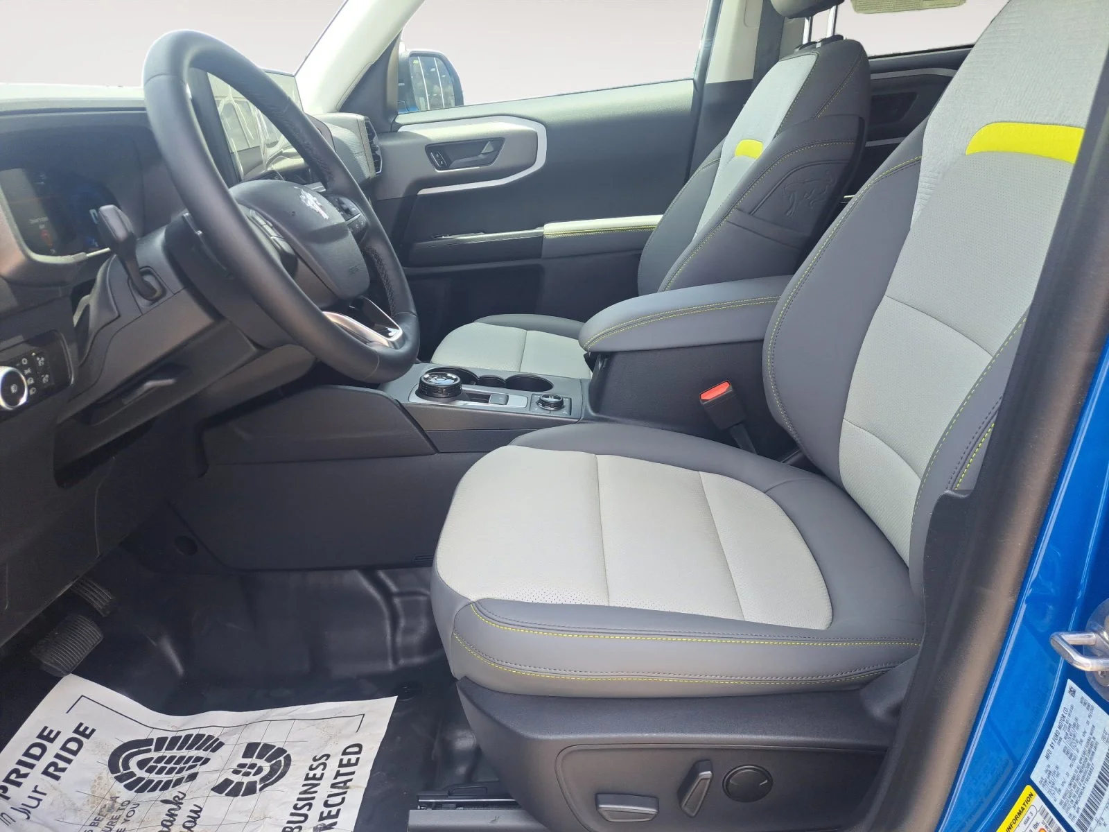 New 2026 Velocity Blue Metallic Ford Badlands image 21