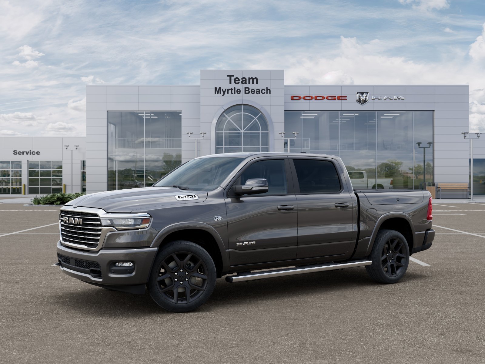 New 2027 Granite Crystal Metallic Clear-Coat Exterior Paint RAM Laramie image 29