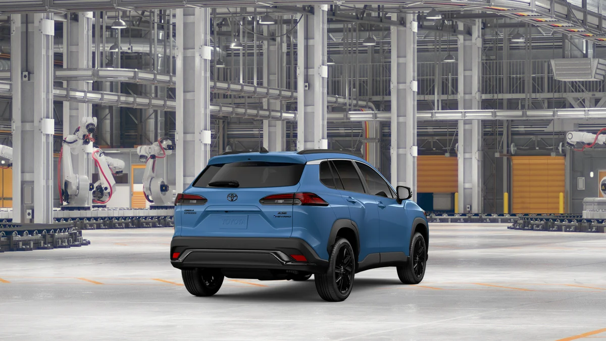 New 2026 Cavalry Blue Toyota Hybrid XSE image 9