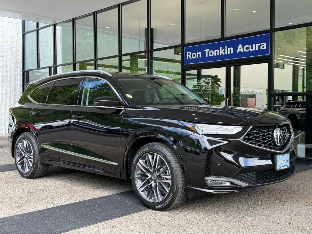 New 2026 Majestic Black Pearl Acura SH-AWD with Advance Package image 2