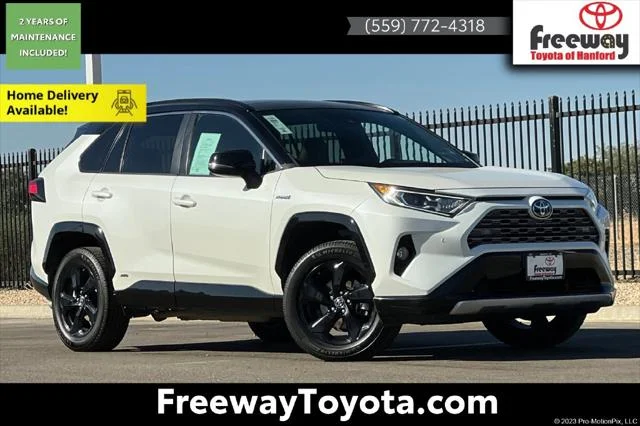Certified Used 2021 BLIZZARD PEARL/MIDNI Toyota  image 1