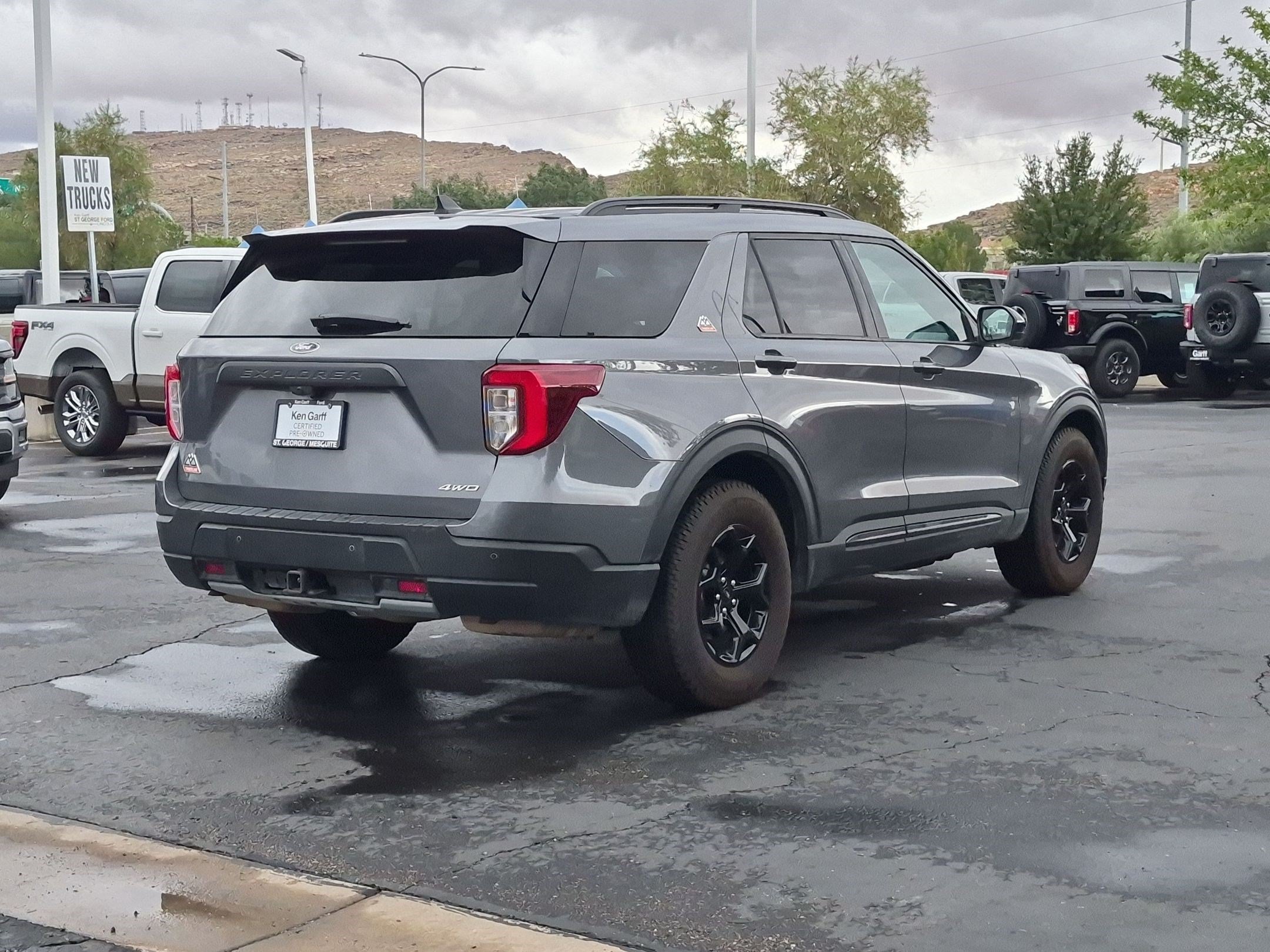 Certified Used 2024 Blue Ford Timberline image 3