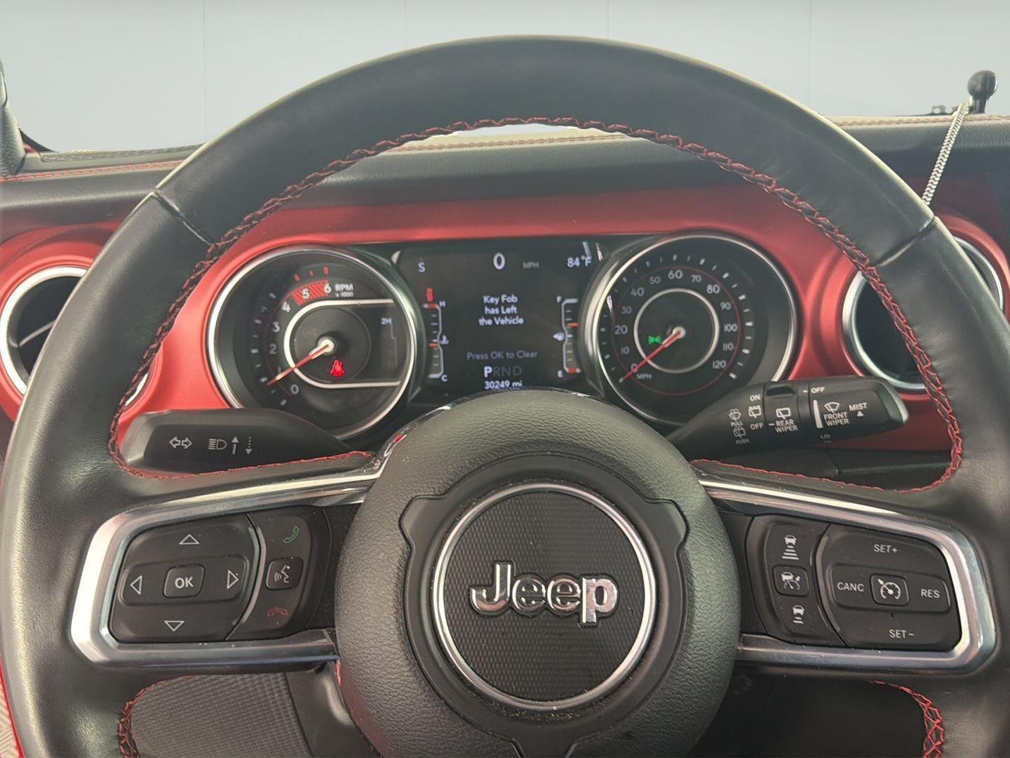 Used 2022 Firecracker Red Clearcoat Jeep Unlimited Rubicon image 8