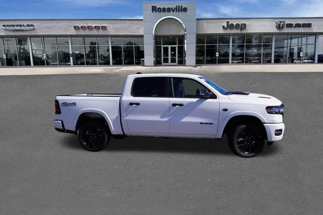 New 2027 Bright White Clear-Coat Exterior Paint RAM Laramie image 2