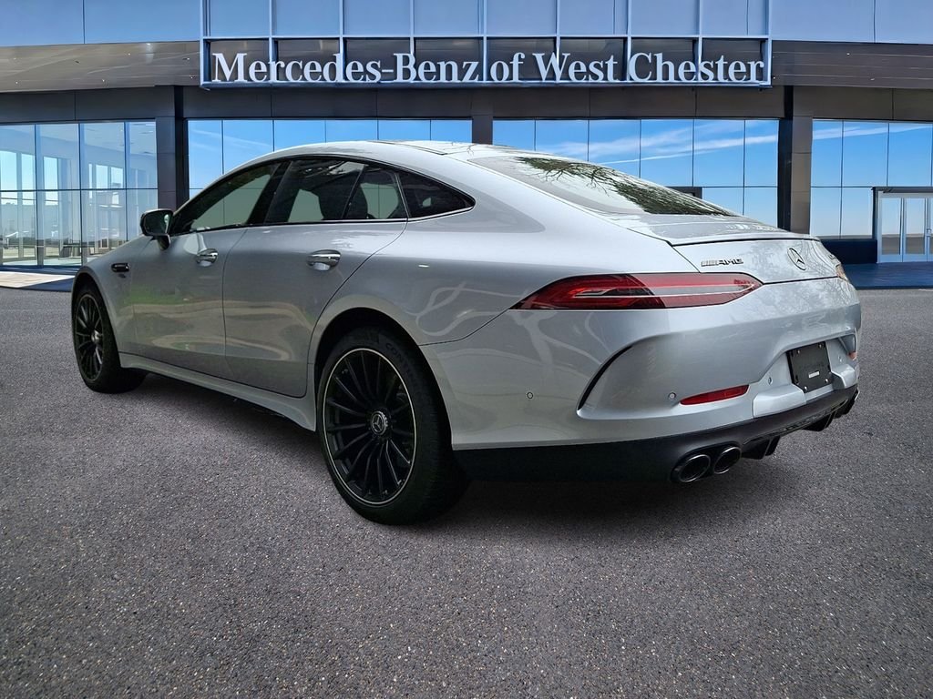 New 2026 Cirrus Silver Metallic Mercedes-Benz AMG® GT 43 4-Door Coupe image 4